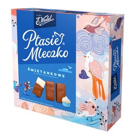 E.Wedel Bird's Milk Creamy Polish Candy 340g - Indulge in Creamy Delight with this Gourmet European Confection