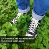 UamGlsob 2 Pairs 5/16" Flat Elastic Shoe Lace, 27"-72" Length