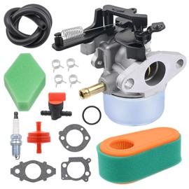Aylux 593599 Carburetor with Filters for BS 591137 590948 593380 591597 875EX 190cc Mower 2700-3000PSI Pressure Washer Carburetor for Troy Bilt 7.75 HP 8.5HP 8.75HP 850 EX Engine