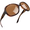 Joopin Women's Driving Sunglasses, Polarized Lenses, UV Protection, Classic, Light