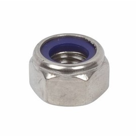 M8 Nyloc Nut (10 Pack) 8mm Nyloc Insert Lock Nuts A2 Stainless Steel