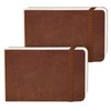 Funto Watercolor Journal 2-Pack, 3.5x5.5, 44 Pages Each, 100% Cotton