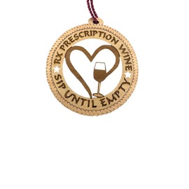 Jolette Designs Wine Gifts for Women - Best Gifts for Wine Lovers - Wine Lover Gifts for Women - Wine Ornaments for Christmas Tree - Wine Gifts for Womens Birthday - Funny Wine Gifts - Wine Bar Décor