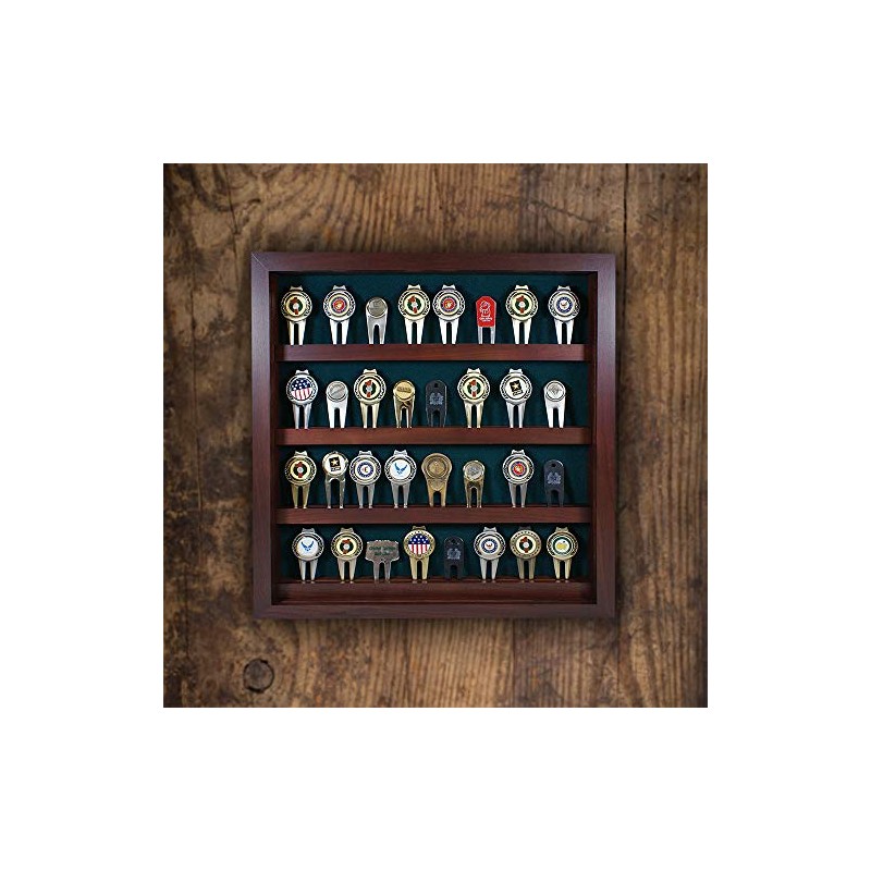 Golf Divot Tool Display Case | Holds 40 Divot Tools