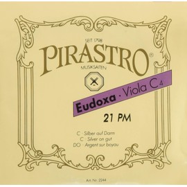 Eudoxa 2244 Oidoxa Viola Strings C-Line Gut Silver Roll 4/4