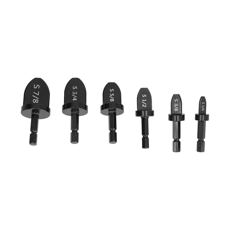 6 Piece Tube Expander Set Hex Handle Pipe Drill Copper