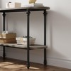 GarveeHome Entryway Table, 43.3" Long Console Table with Storage, 2