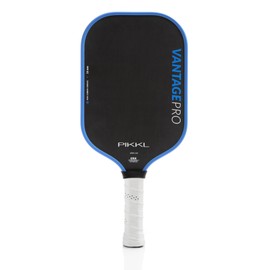 PIKKL VantagePro Carbon Fiber Pickleball Paddle (Blue, 16 mm)