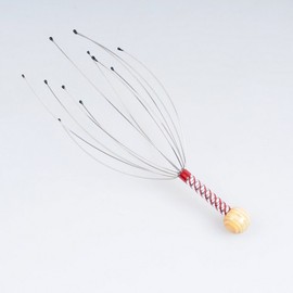 Octopus Head Massager & Scalp Scratcher for Stress Relief Massage 6ea