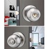 2 Packs Qrity Stainless Steel Entracne Passage Door Handle Lock