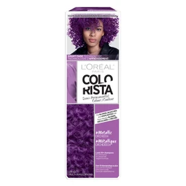 L'Oreal Paris Colorista Metallic Semi Permanent Hair Color for Blond Hair, 04 Orchid, Purple Hair Dye, 4 fl oz