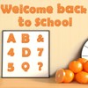 Qyeahkj 260Pcs Glitter Orange Bulletin Board Letters for Classroom 4”