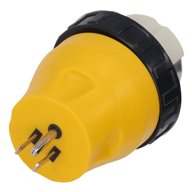 RV Power Connector 15A to 50A Conversion Plug Generator Adapter