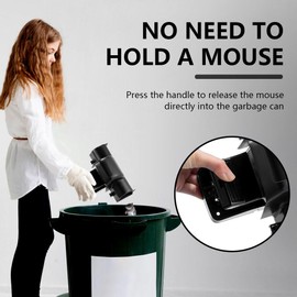 YANGUN YANGUN Rat Traps, 2 Pack Rat Traps That Kill Instantly, Reusable Rat Catcher, Reusable Mouse Trap for Indoors and Outdoors, Professional Rat Traps That Kill Instantly, Child and Pet Friendly