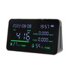 CO2 Detector ABS and Electronic TVOC Sensor Components Digital Temperature