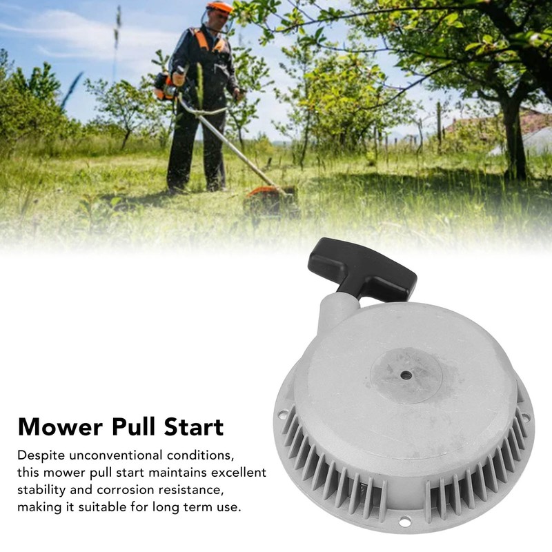 Mower Recoil Starter Pull Start Anti Corrosion High Hardness Easy