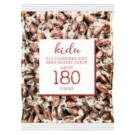 Root Beer Barrels Hard Candy Root Beer Candy Barrels Hard Candy - Old Fashioned Hard Candy - Rootbeer Barrels Individually Wrapped Bulk Candy (3 Pound)