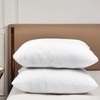Medium Firm Bed Pillows Queen Size Set of 2 Side
