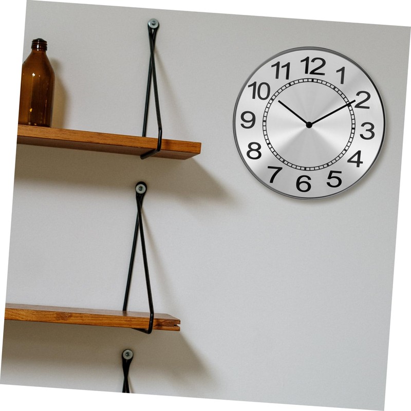 LALAFINA DIY Wall Clock Dial Unique Round Clock Panel for