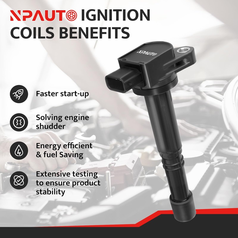 Ignition Coil Pack Set of 4 Replacement for L4 2.0