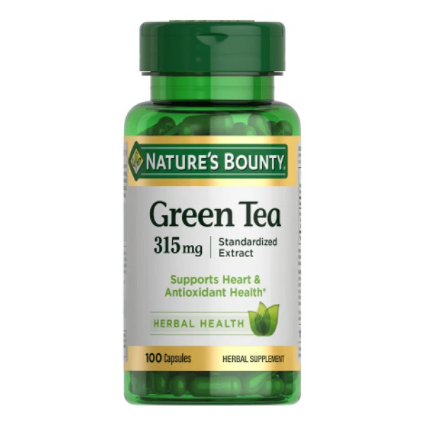 Natures Bounty Extracto de T Verde 315 mg 100 cpsulas,