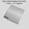 Silver Solder Sheet 56% Extra Soft Easy Flow 1 Dwt
