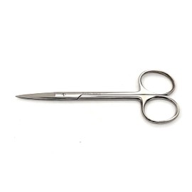 A2Z-IRS01 Stainless Steel Iris Dissecting Scissors 4.5", Straight, Fine Point