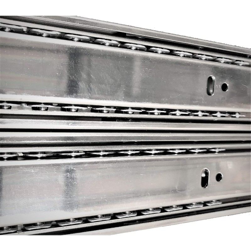Promark 100LB Capacity Full Extension Soft/Self Closing Side Mount Drawer