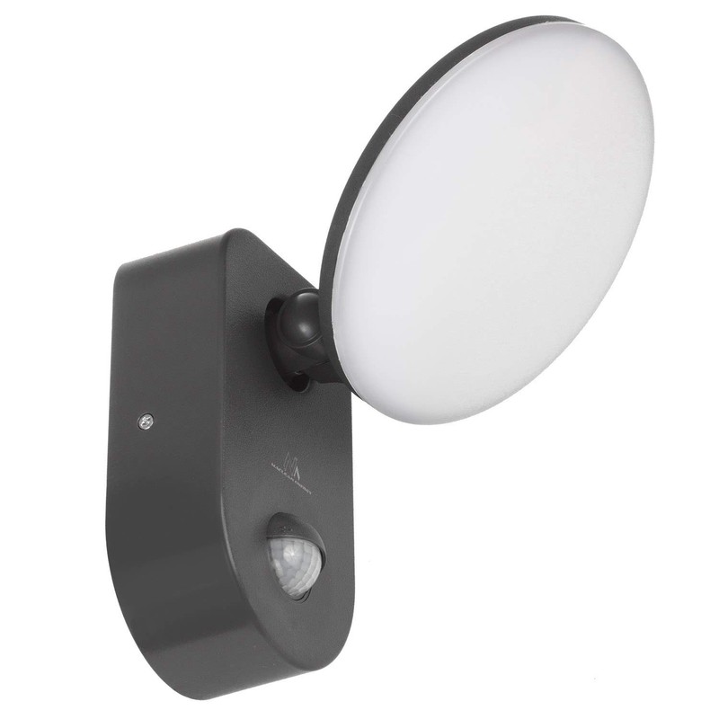 Maclean Energy MCE367 LED Wall Lamp with PIR Sensor -