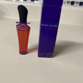 Pierre Cardin Rose Cardin by Pierre Cardin.  Mini EDT splash perfume  7.5ml  0.25 fl oz FULL