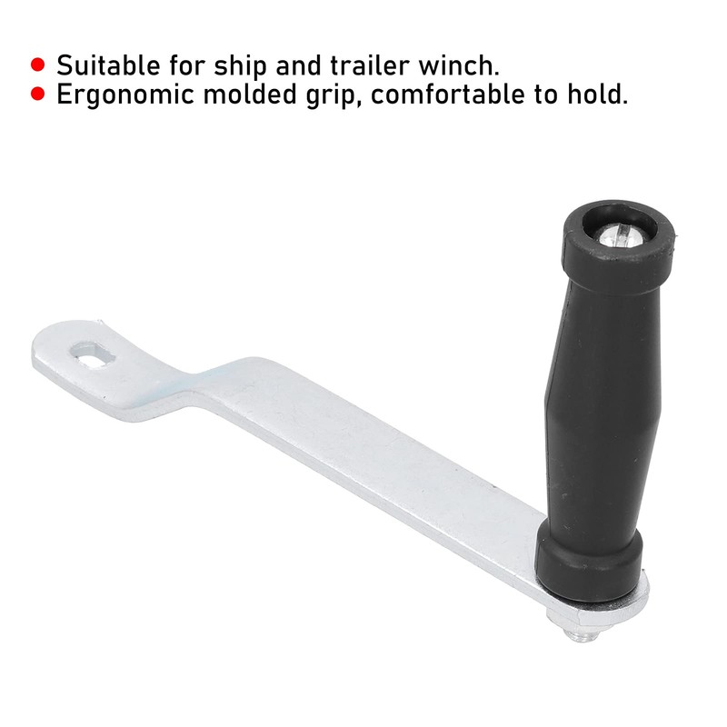 Aramox Universal 8.1in Ergonomic Winch Handle Winch Crank Comfortable Winch