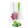 Estuchelandia Soporte Ajustable Bastidor Para Bolsas Ziploc Gadget Cocina