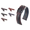 HIRSCH Men's Alligator Style Grand Duke Watch Strap 22 mm