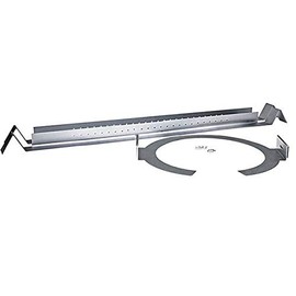 Monoprice 106033 Installation Kit for A Pair of 8-Inch In-Ceiling Speakers,Silver