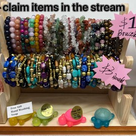 Crystal Basket In This Link:_Crystal bracelet & DIY Charms $30