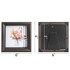 PLUSCHEN 5X5 Ash Brown Picture Frame Resin Photo Frame Wall