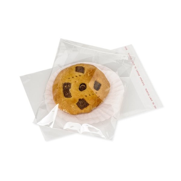 4-3/8" x 5-3/4" Tape Resealable BagCello Bags 1.2 mil (7