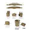 YAKEDA Tactical Battle Belt:Airsoft Belt Accessories Duty Belts Law Enforcement
