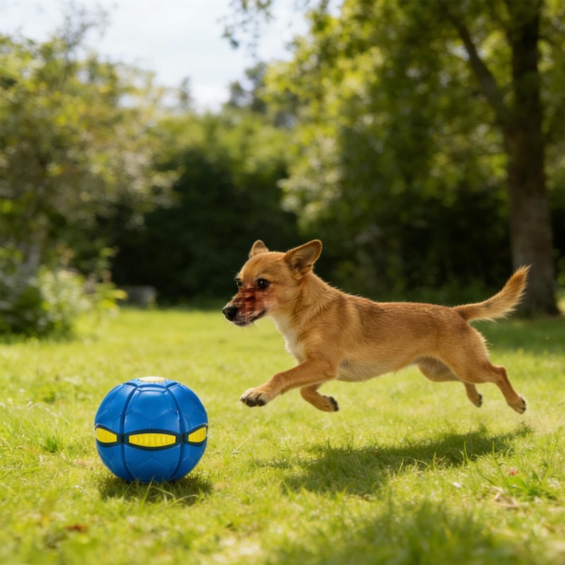 SAVTON Magic Ball, Football Shaped Magic Bouncing Ball,Interactive Pop-Up Transform,