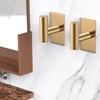 VAEHOLD Wall Towel Hooks, Heavy Duty Sticky Holder Waterproof Towel