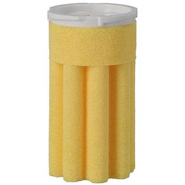 Heating Oil Filter Insert Sintered Plastic Sieve Insert Star Shape Yellow 50 µm