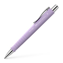 Faber-Castell 241104C - Box of 5 Ballpoint Pens Poly Ball Xb Edition - Sweet Purple
