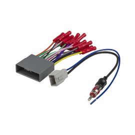 Scosche HA0AB Wire Harness & Antenna Adapter Bundle Compatible with Select Non-Amplified 2006-2014 Honda Vehicles