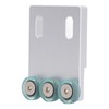 Narrow Plate Auxiliary Wheel Narrow Edge Feeding Wheel Accessory for