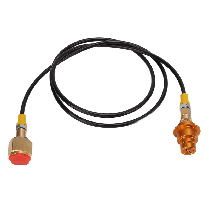 CO2 Tank Adapter Hose 60 Inch Brass ABS Soda Machine