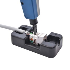 InstallerParts Keystone Jack Punch Down Stand (5 Pack, Black)