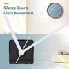 Silent Quartz Clock Mechanism Kit, Long Shaft Wall Clock Motor