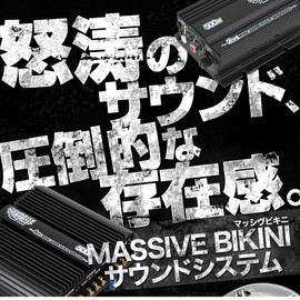 For Motorcycles, Motorcycles, Small Amplifier, Audio, 300 W, USB Charging, Compatible with iPhones, Smartphones, VIC Scooter, Magzam Majesty 125, Address v125 G, Moped, Dio Jog, PCx125, Fusion,