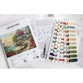 Letistitch Sunrise by the Sea L8068 LetiStitch Counted Cross Stitch Kit