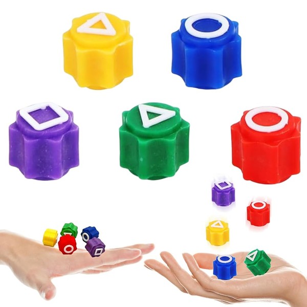 DGTSYAL Korean Game, Traditionelles Handspiel Mit Bunt Steinchen, Perfektes Minispiel